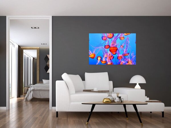 Slika meduza u moru (90x60 cm)