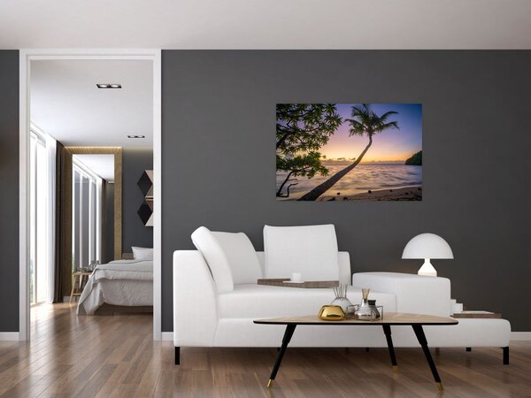 Slika palme na plaži (90x60 cm)