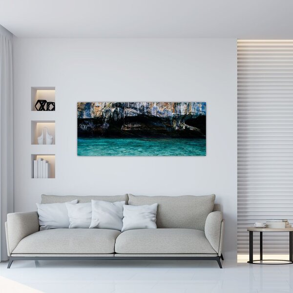 Slika vode i stijena (120x50 cm)