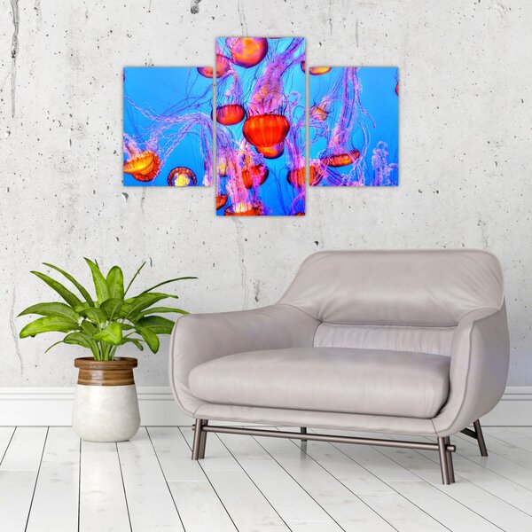 Slika meduza u moru (90x60 cm)