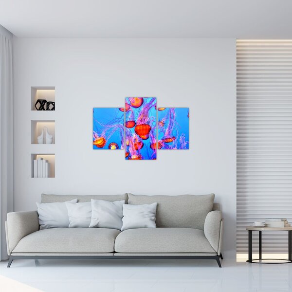 Slika meduza u moru (90x60 cm)