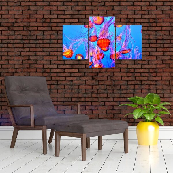 Slika meduza u moru (90x60 cm)