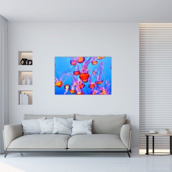 Slika meduza u moru (90x60 cm)