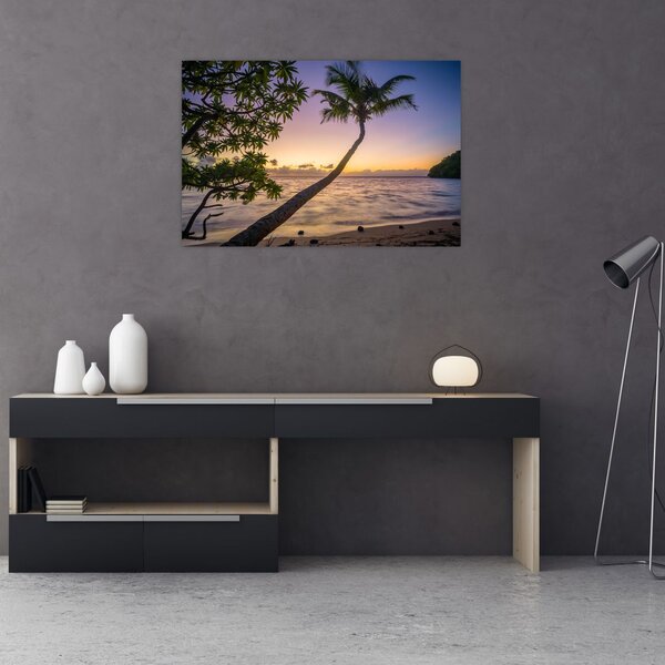 Slika palme na plaži (90x60 cm)
