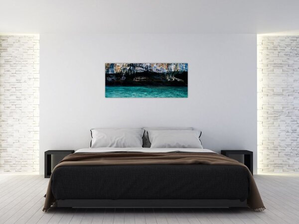 Slika vode i stijena (120x50 cm)