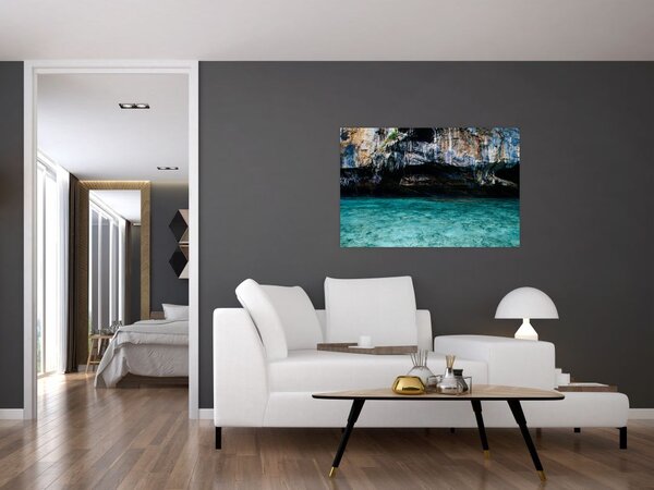 Slika vode i stijena (90x60 cm)