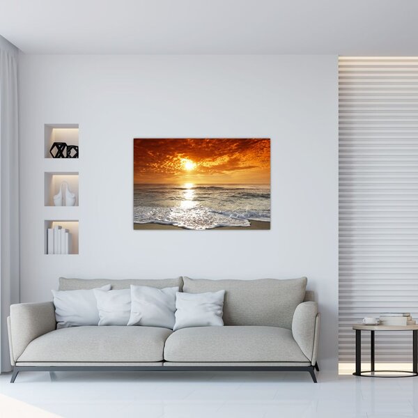 Slika zalaska sunca na Korzici (90x60 cm)