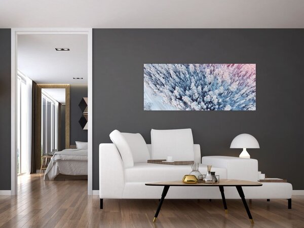 Slika snježnih stabala (120x50 cm)