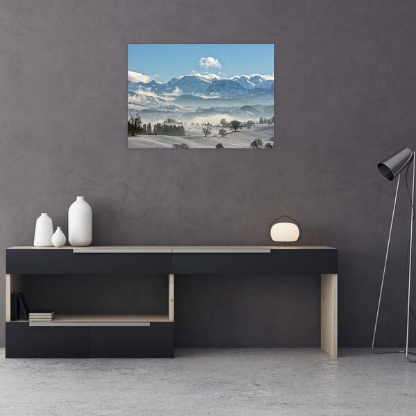 Slika snježnih planina (70x50 cm)