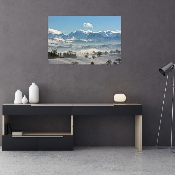 Slika snježnih planina (90x60 cm)