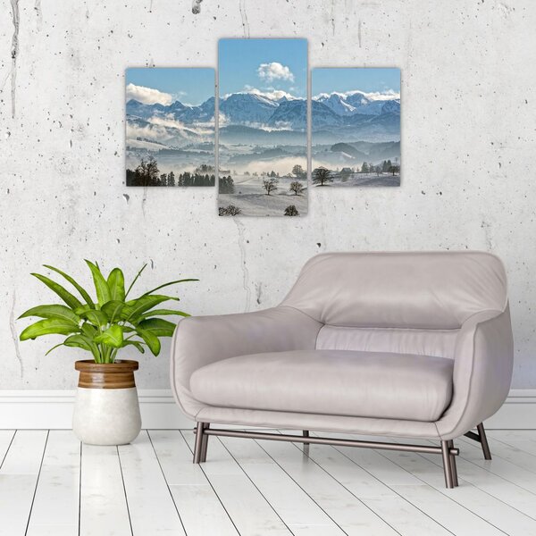 Slika snježnih planina (90x60 cm)
