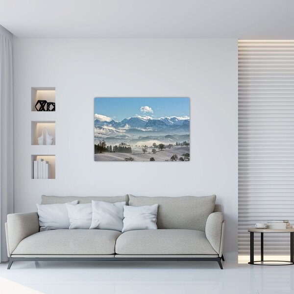 Slika snježnih planina (90x60 cm)
