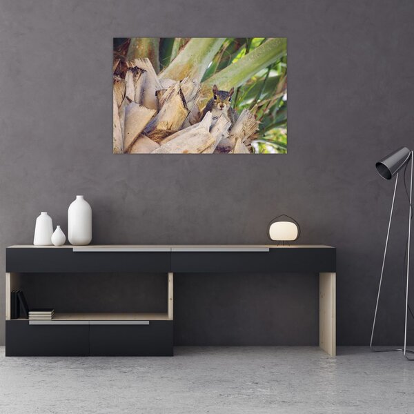 Slika vjeverice na drvetu (90x60 cm)