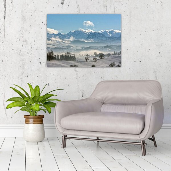 Slika snježnih planina (70x50 cm)