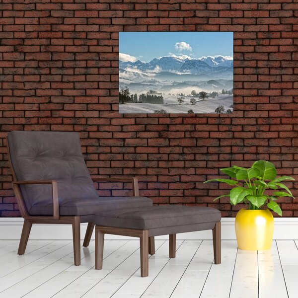 Slika snježnih planina (70x50 cm)