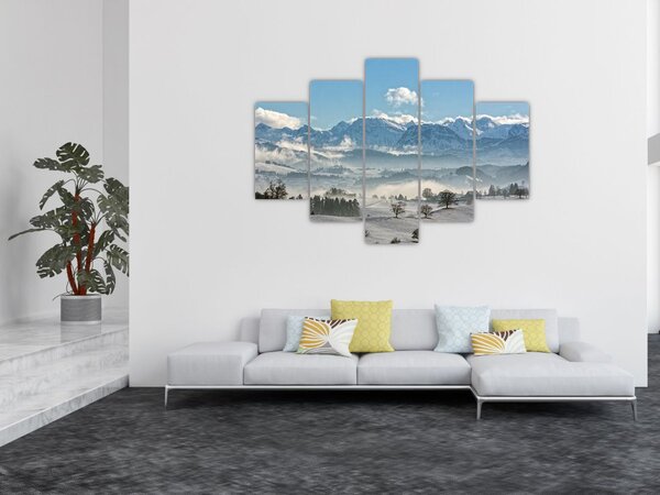 Slika snježnih planina (150x105 cm)