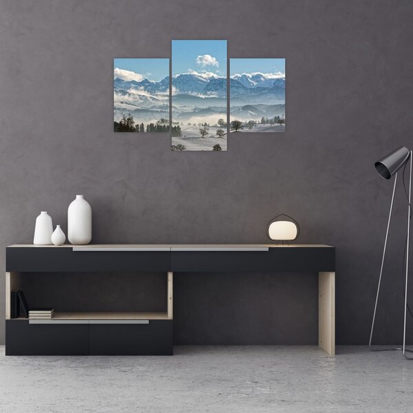 Slika snježnih planina (90x60 cm)