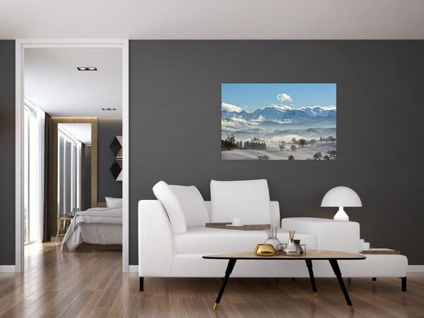 Slika snježnih planina (90x60 cm)