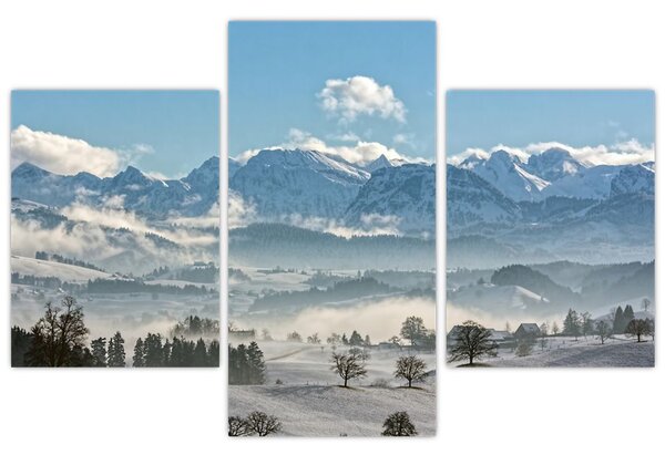 Slika snježnih planina (90x60 cm)