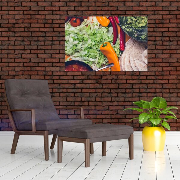 Slika povrća (90x60 cm)