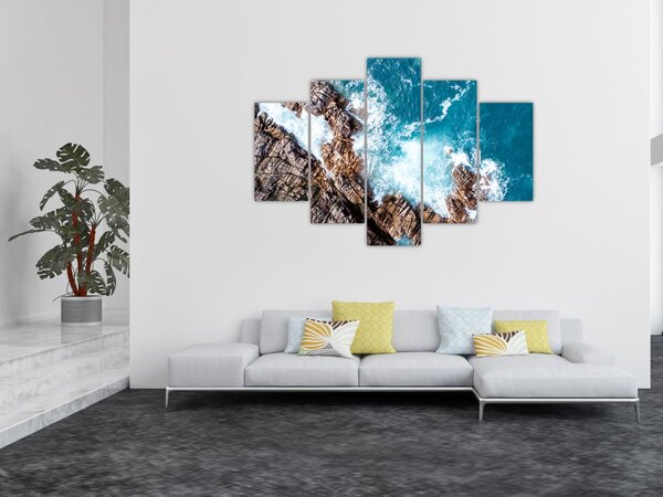 Slika stijena i mora (150x105 cm)
