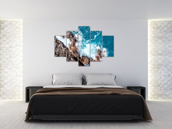 Slika stijena i mora (150x105 cm)