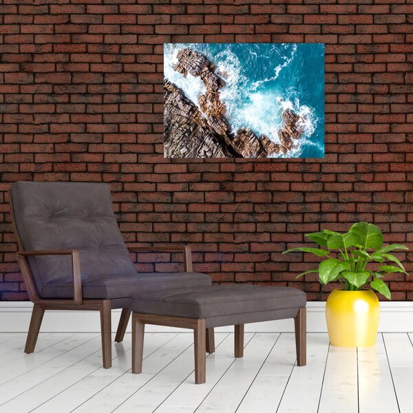 Slika stijena i mora (70x50 cm)