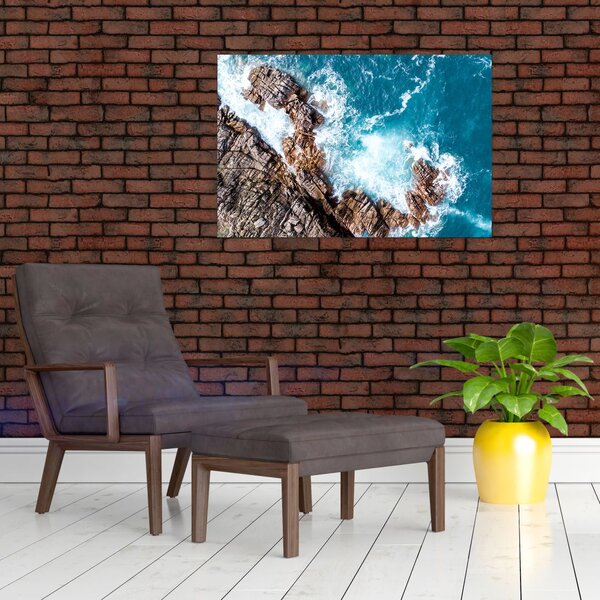 Slika stijena i mora (90x60 cm)
