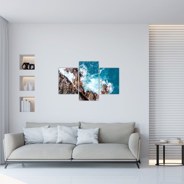 Slika stijena i mora (90x60 cm)