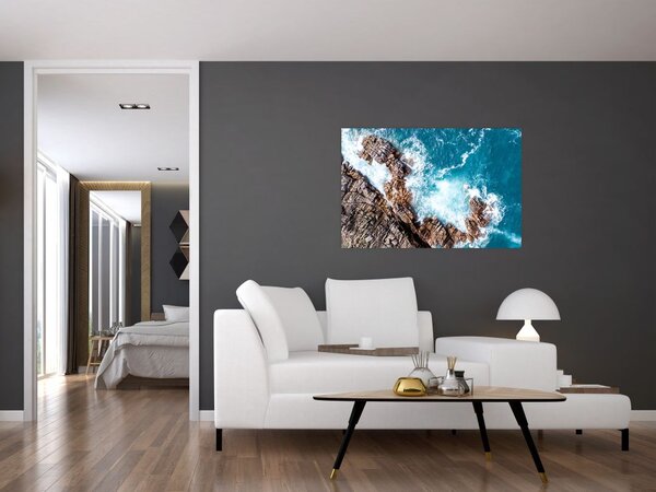 Slika stijena i mora (90x60 cm)
