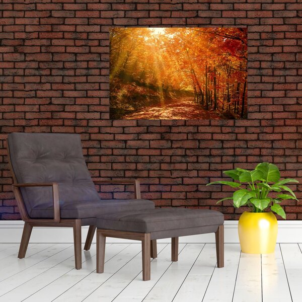 Slika jesenske šume (90x60 cm)