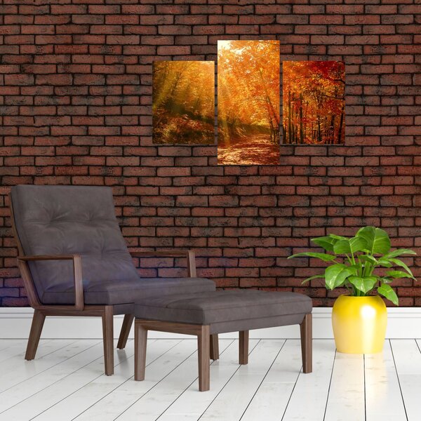 Slika jesenske šume (90x60 cm)