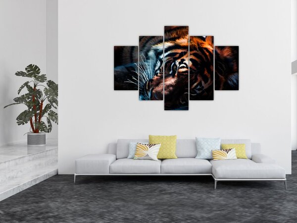 Slika ležećeg tigra (150x105 cm)