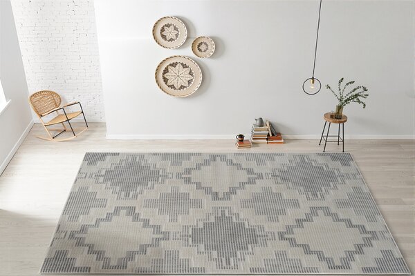 Tepih Damon Grey Geometry