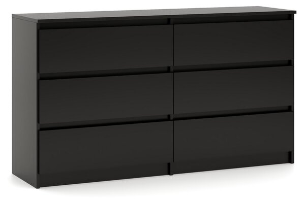 Zondo.hr Komoda Linea 120 6S (crna). Akcija -17%. 1158008