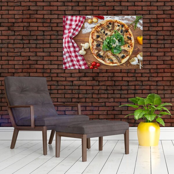 Slika pizze (90x60 cm)