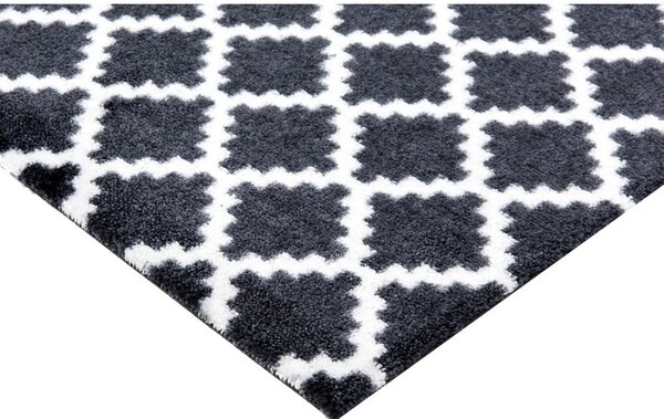 Crno bijela staza Zala Living Magic Elegance, 50 x 150 cm