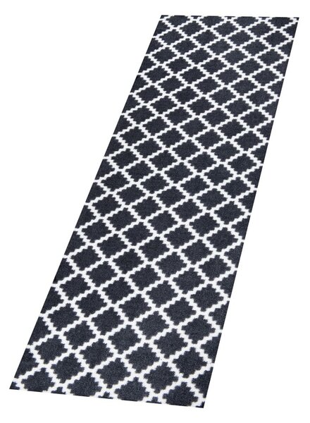 Crno bijela staza Zala Living Magic Elegance, 50 x 150 cm