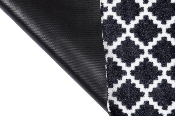 Crno bijela staza Zala Living Magic Elegance, 50 x 150 cm