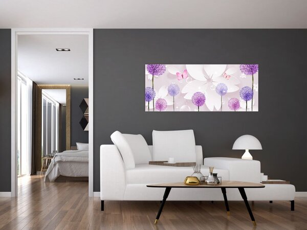 Slika - Na rijeci cvijeća (120x50 cm)