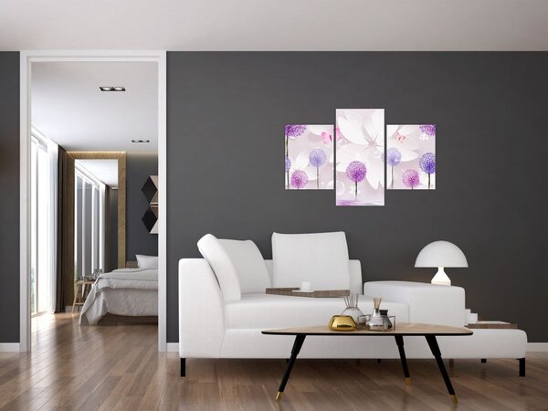 Slika - Na rijeci cvijeća (90x60 cm)
