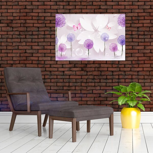 Slika - Na rijeci cvijeća (90x60 cm)