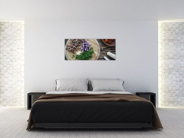 Slikanje - iz kuhinjske daske (120x50 cm)