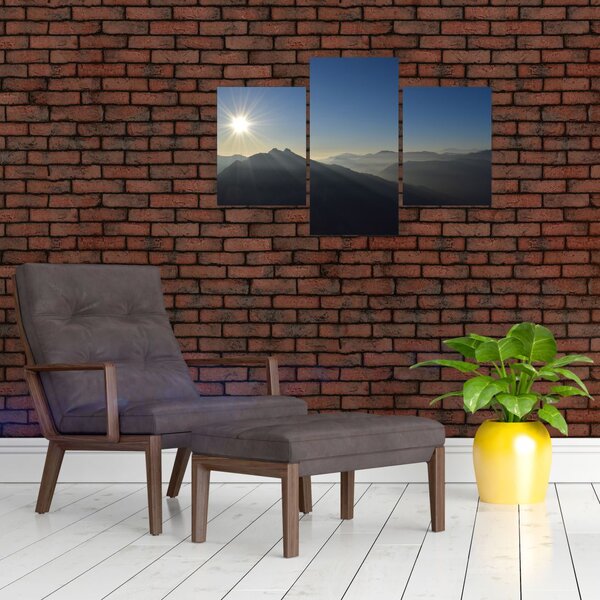 Slika - Iznad planinskih vrhova (90x60 cm)