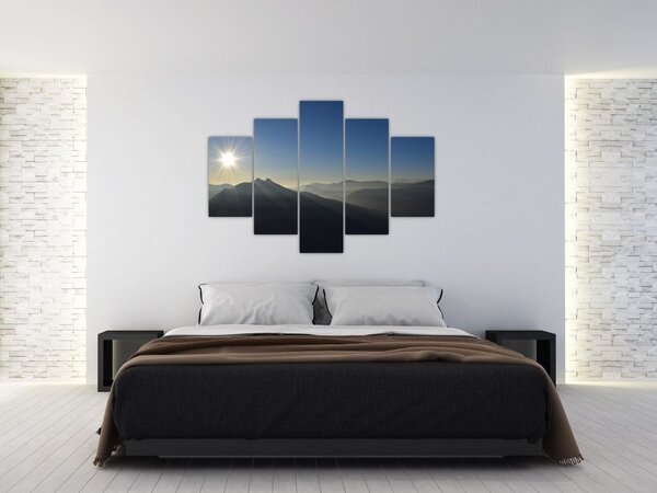 Slika - Iznad planinskih vrhova (150x105 cm)