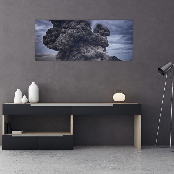 Slika - Erupcija vulkana (120x50 cm)