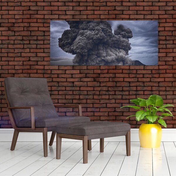 Slika - Erupcija vulkana (120x50 cm)