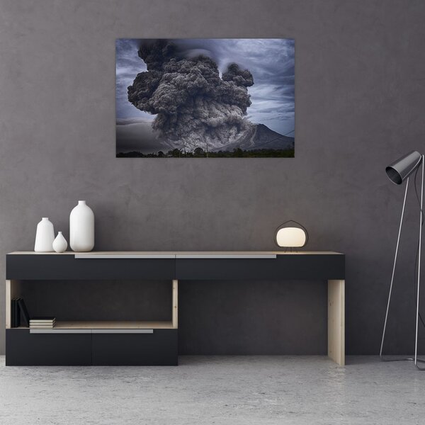 Slika - Erupcija vulkana (90x60 cm)