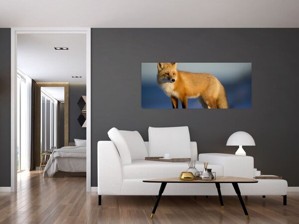 Slika - Lisica u snijegu (120x50 cm)