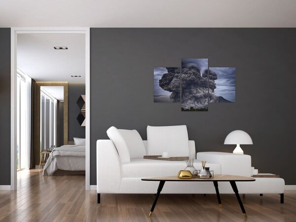 Slika - Erupcija vulkana (90x60 cm)